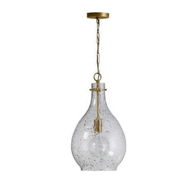 21.5 Inch 1 Light Pendant In Urban/Industrial Style 12 High By 21.5 Wide-Patinaed Brass Finish    -Traditional Installation Capital Lighting