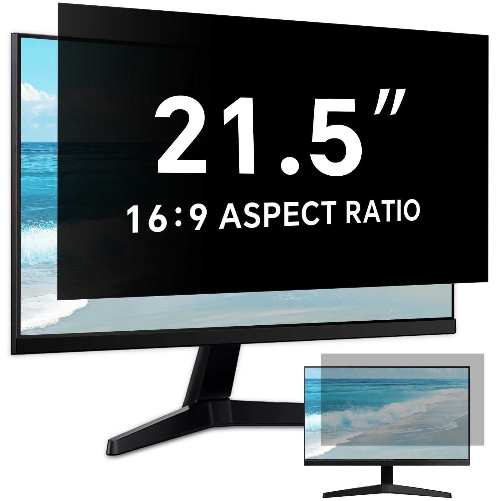 21.5 Inch Privacy Screen for Computer Monitor 16:9 Aspect Ratio, Eye ...