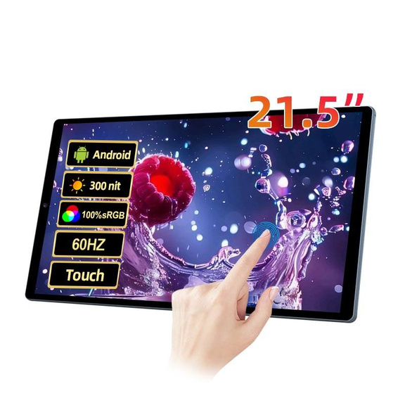 21.5" Smart Portable Touch Screen, 270 Rotatable Stand + Carrying Case for Home/Office/Camping