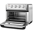 21.5 qt. Silver Air Fryer Toaster Oven 1800Watt Countertop Convection