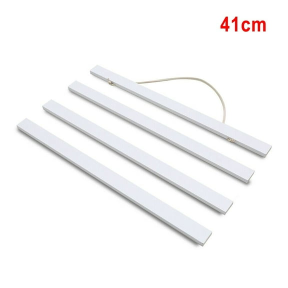 21~51 cm Magnetic Poster Frame Teak Wooden Hanging Scroll Wall Art Poster Hanger