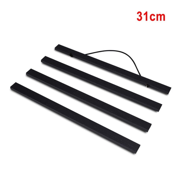 21~51 cm Magnetic Poster Frame Teak Wooden Hanging Scroll Wall Art Poster Hanger