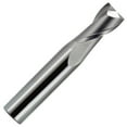 thumbnail image 1 of 21/64" Diameter 2 Flute Single End 30° Carbide End Mill , 1"Length ofCut, 3/8" Shank, 2-1/2" OAL, 1 of 1