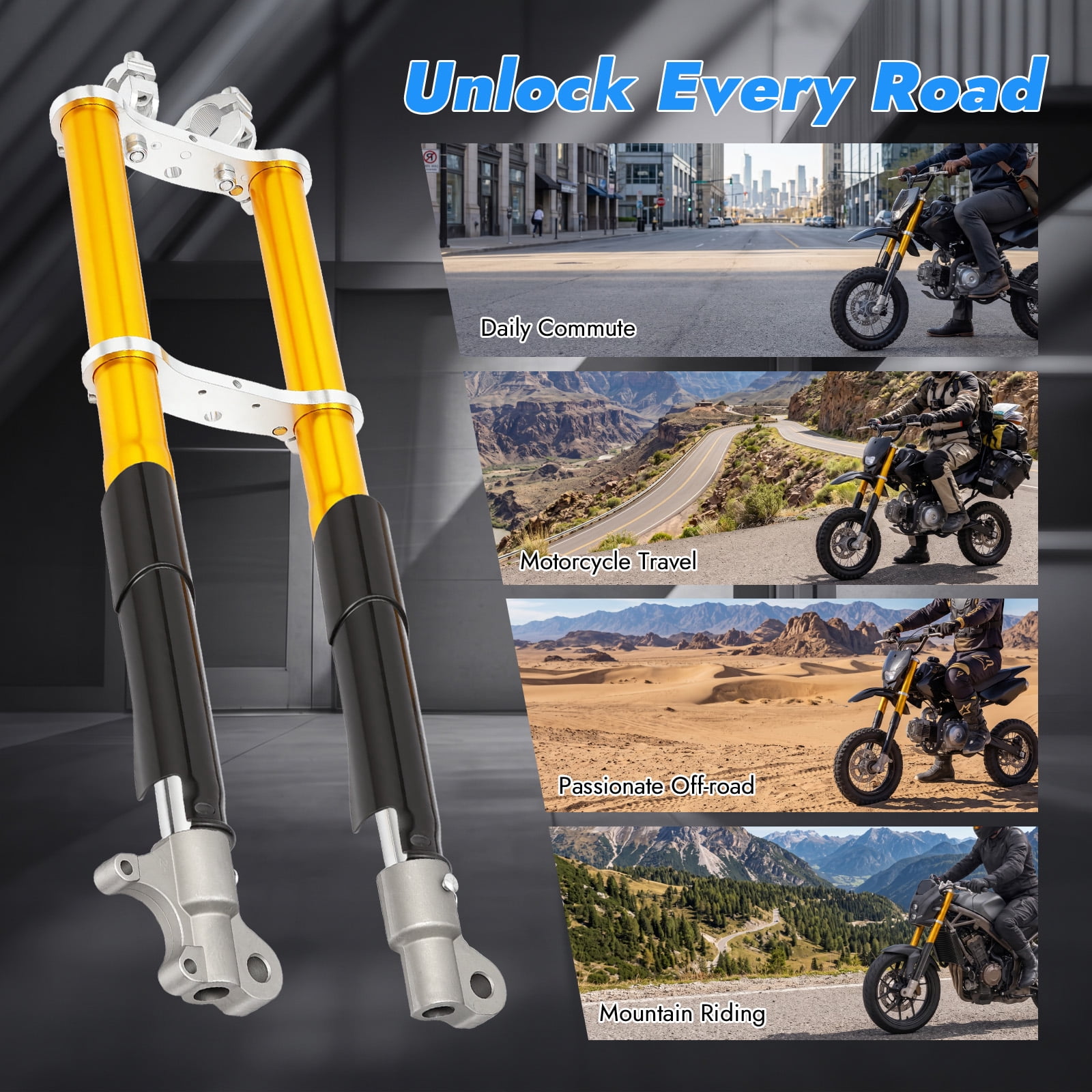 Dirt Bike Triple Trees in Dirt Bike Suspension - Walmart.com