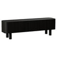 thumbnail image 1 of 21.65''H Contemporary Solid Wood TV Stand in Dark Oak, 1 of 8