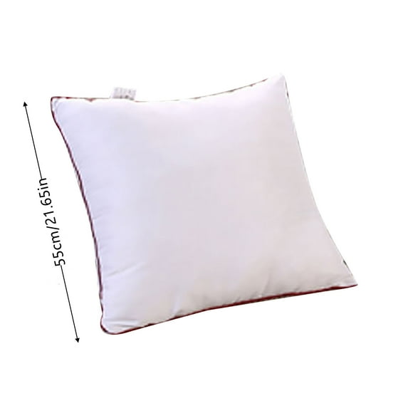 21.65 x 21.65 Inches Square Pillow Inserts Hypoallergenic Down Alternative Filled Throw Pillows Brushed Microfiber Liner Decorative Cushion Inserts for Sofa Bed Couch Sham Stuffer