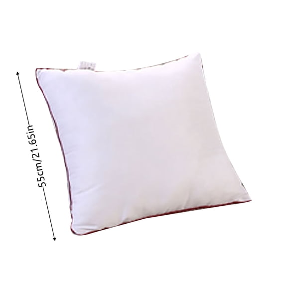 21.65 x 21.65 Inches Square Pillow Inserts Hypoallergenic Down Alternative Filled Throw Pillows Brushed Microfiber Liner Decorative Cushion Inserts for Sofa Bed Couch Sham Stuffer
