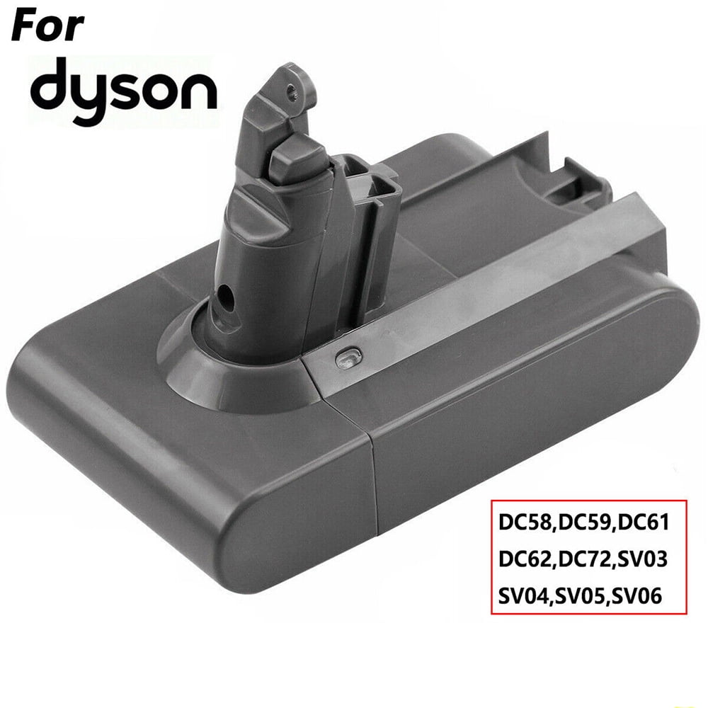 Batterie V6 pour Dyson, batterie 21,6 V 6000 mAh pour aspirateur Dyson V6  DC58, DC59, DC61, DC62, 650, 770, 880, SV03, SV04, SV05, SV06, SV07, SV09 -  AliExpress
