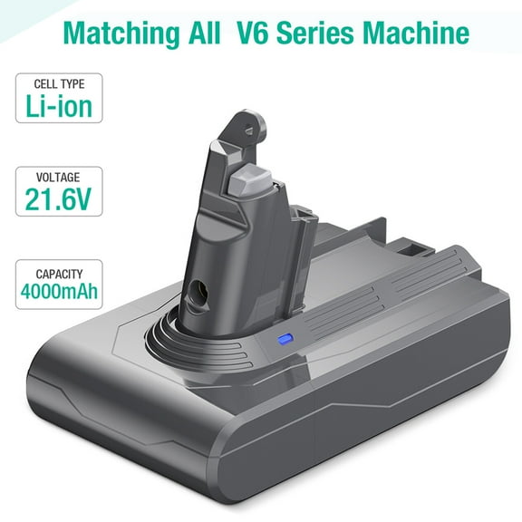 21.6V V6 Battery Replacement For Dyson SV03 SV04 SV09 DC58 DC59 Handheld Anima.