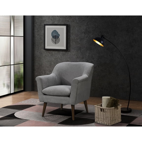 21.7" Seat Depth - Mid - Century Style - Library - Long - term Sitting