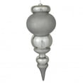 thumbnail image 1 of 21.7 in. Silver Shiny Finial Shatterproof O, 1 of 1