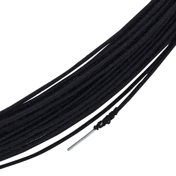 21.8 Yards Black Floral Wires 20 Gauge Cotton Covered Millinery Wire Iron Stem Wires