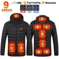 21 Areas Heated Jacket Women's Warm Vest USB Men's Heating Jacket