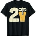 thumbnail image 1 of 21 Beer 21st Birthday Bday Party Year Old Men Him Gift T-Shirt, 1 of 3