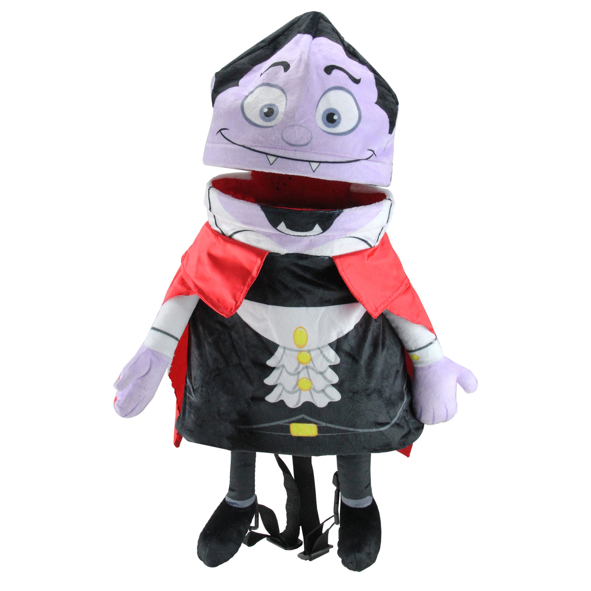 21" Black and Red Vampire Unisex Child Trick or Treat Halloween Bag Costume Accessory