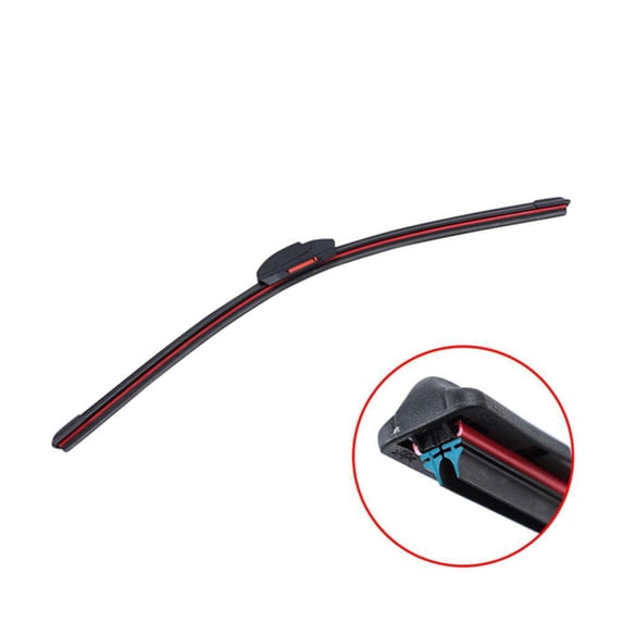 21"Car Wiper blades iversal Framel Braetl Car Soft Rubber Double Z4 M5J2