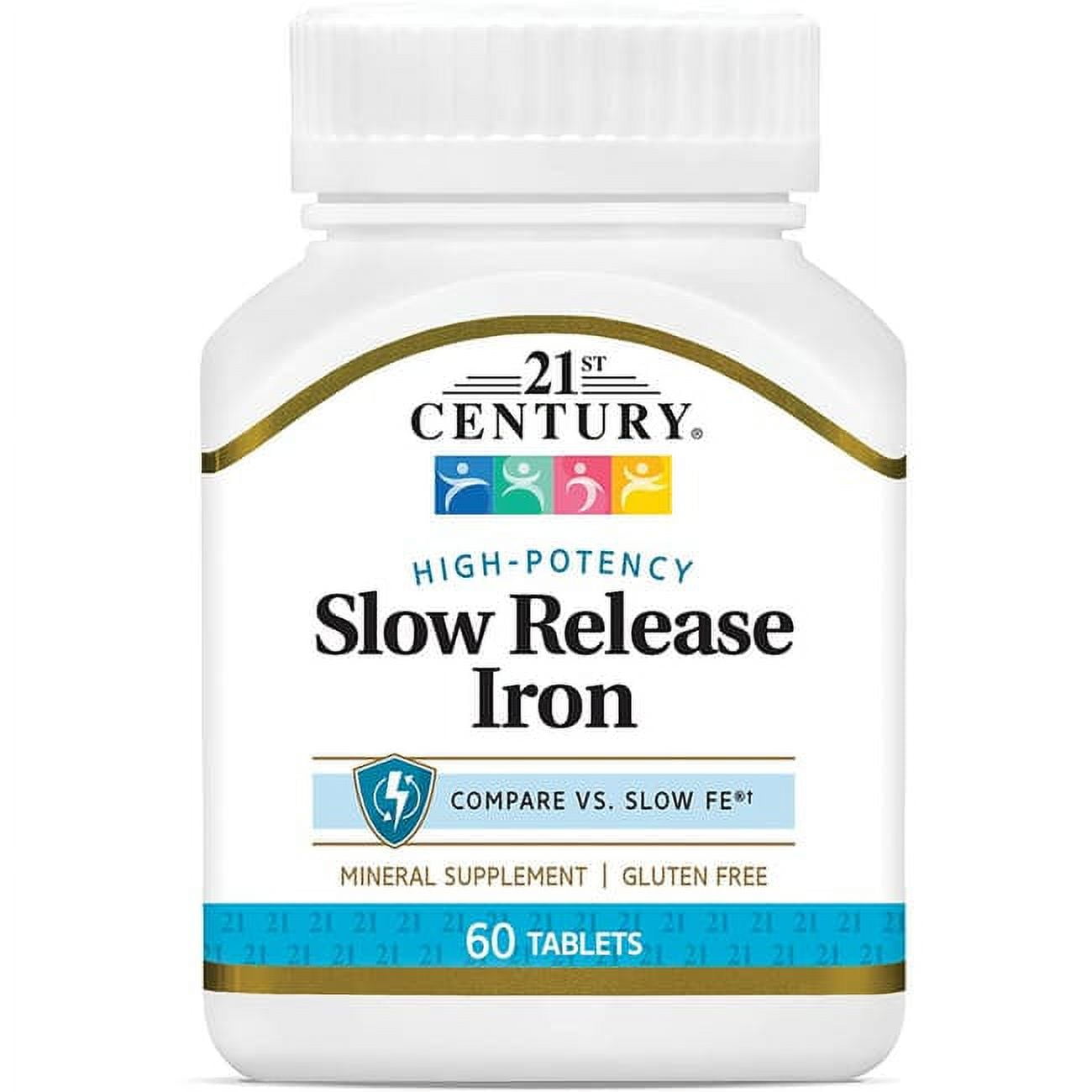 21 Century HealthCare 21st Century Iron, 60 ea