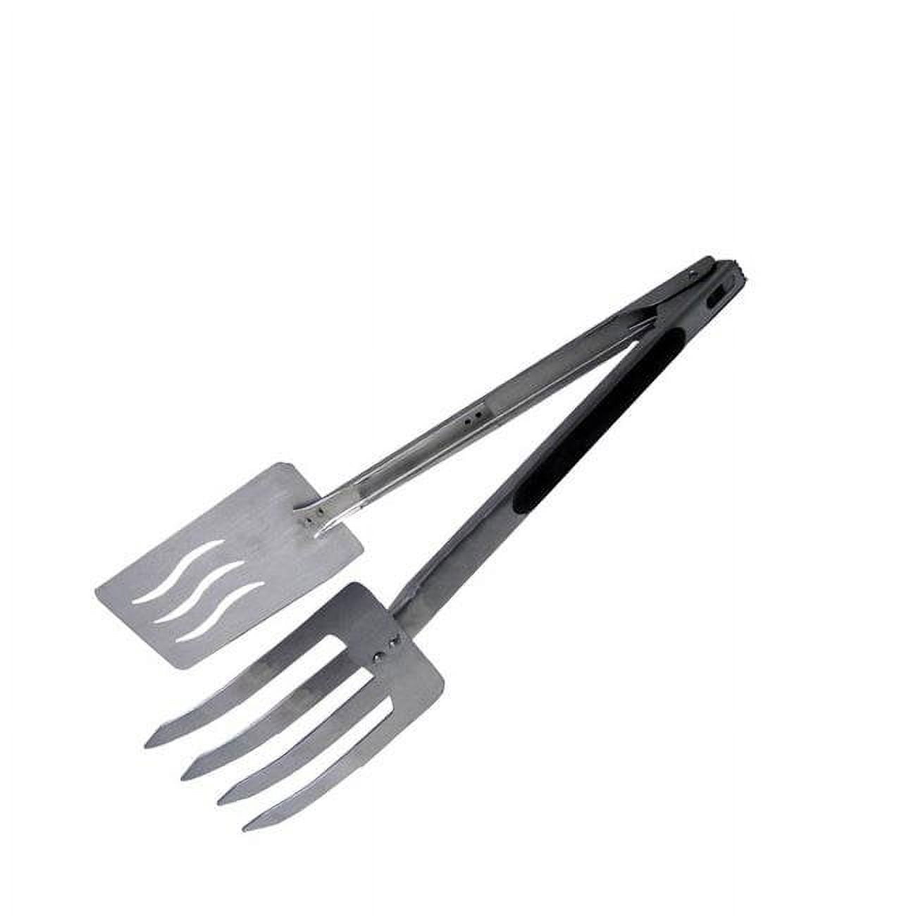 Stainless Steel Multi-Purpose Spork Tong with Extended Tines