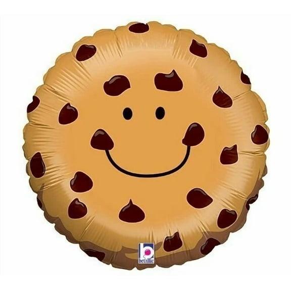 21" Chocolate Chip Cookie Foil Balloon Party Decorating Supplies