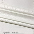 thumbnail image 1 of 21 Clearance 3D Self-adhesive Waterproof Foam Panel Tile Brick Wall Sticker Stick 60*60*0.8CM, 1 of 6