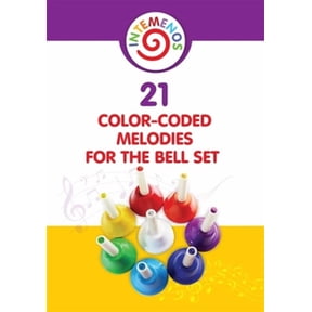 21 Color-coded melodies for Bell Set: Color-Coded visual for 8 Note Bell Set