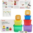 thumbnail image 1 of 21 Day Portion Control Container Kit (7-Piece) with Complete Guide Instruction,Food Storage Container Set for Meal Prep,21 Day Lose Weight System (BPA Free) (HN-PC), 1 of 7