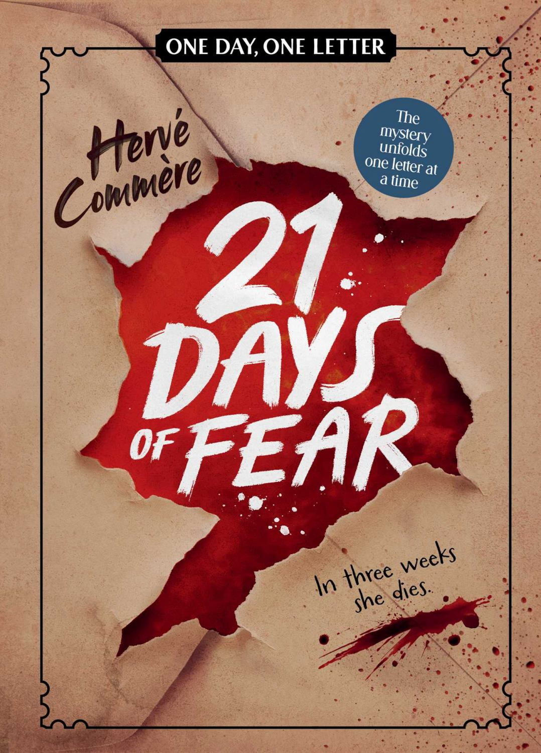 21 Days of Fear: One Day, One Letter (Paperback) deal from Walmart
