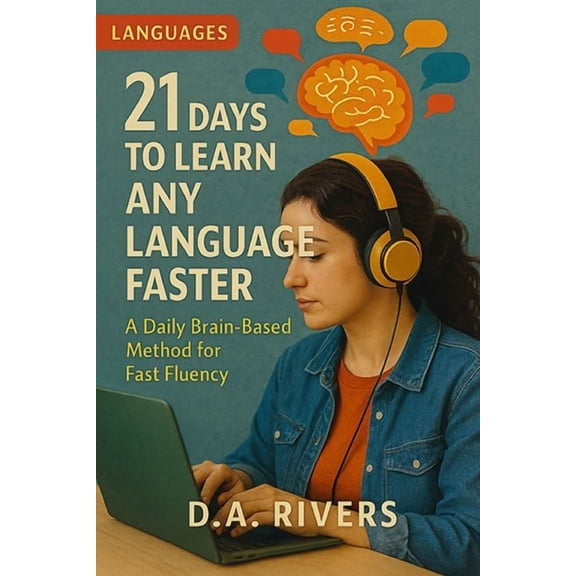 21 Days to Learn Any Language Faster: A Daily Brain-Based Method for Fast Fluency, (Paperback)