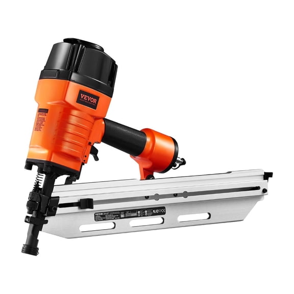 21 Degree Pneumatic Framing Nailer,2-3.5"Full Round Head Nail Gun with Quick Depth Adjustment&Dual Trigger,80-120 PSI for Flooring and Framing