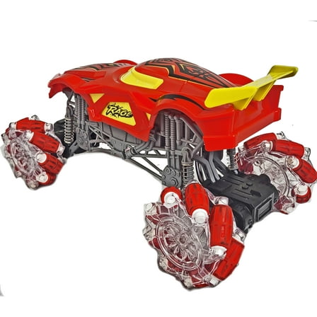 Sport Racing Car Toy, 1:16 Scale Convertible Style Vehicle with Light Effects for Kids