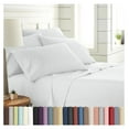 21" Extra Deep Pocket California King Sheet Sets, 6Piece Hotel Luxury