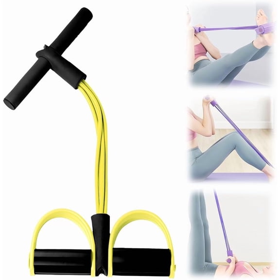 21 Fitness Resistance Bands, 2025 New Portable Stretch Bands for Full Body Workout, Durable Sit-Up Trainer for Home Gym Equipment, Easy-to-Use Exercise Bands for Women