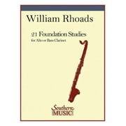 21 Foundation Studies: Alto or Bass Clarinet, (Paperback)