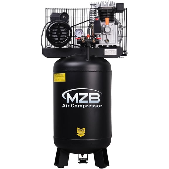 21 Gallon Ultra Quiet Air Compressor 3.0HP 11.3CFM 110V/60Hz , MAX 115PSI Steel Tanks 86DB Noise Level Air Compressor for Spray Painting, Auto Repair, Carpentry Decoration