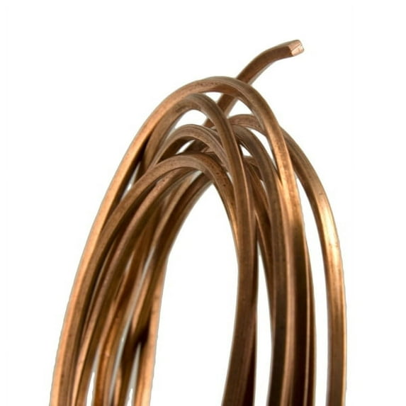 21 Gauge Square Dead Soft Copper Wire 5FT