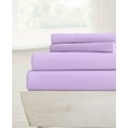 thumbnail image 1 of 21-INCH EXTRA DEEP POCKETS - 700-TC King Size 4PC Sheet Set - Premium 700-Thread-Count 100% Egyptian Cotton - Lilac, 1 of 6