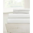 thumbnail image 1 of 21-INCH EXTRA DEEP POCKETS - 700-TC Short King Size 4PC Sheet Set - Premium 700-Thread-Count 100% Egyptian Cotton - White, 1 of 6