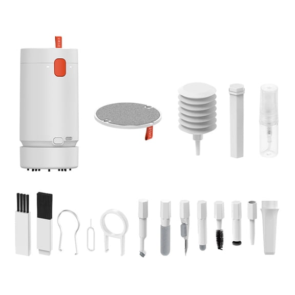 21 In 1 Cleaning Set Electronic Devices, Includes Electric Brush Vacuuming Cleaner Keycap Opener Puller Multiple Tools