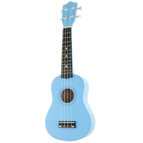 21 Inch 4 String Beginners Ukulele Guitar Musical Blue