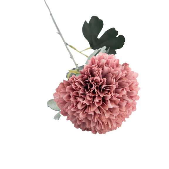 21-Inch Artificial Chrysanthemum Flowers – Realistic Faux Mum Stems for Rustic Home Decor, Wedding Arrangements, And Fall Table Centerpieces（Pink） Harlik