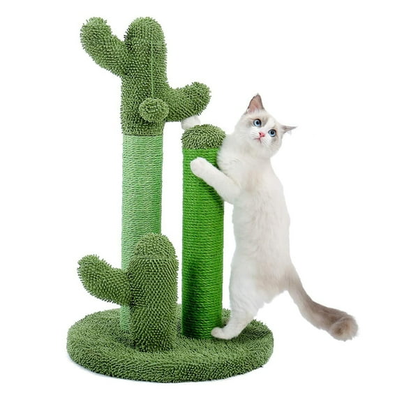 21 Inch Cats Scratcher Cactus Shape Funny Kitten Scratching Post Cats Scra