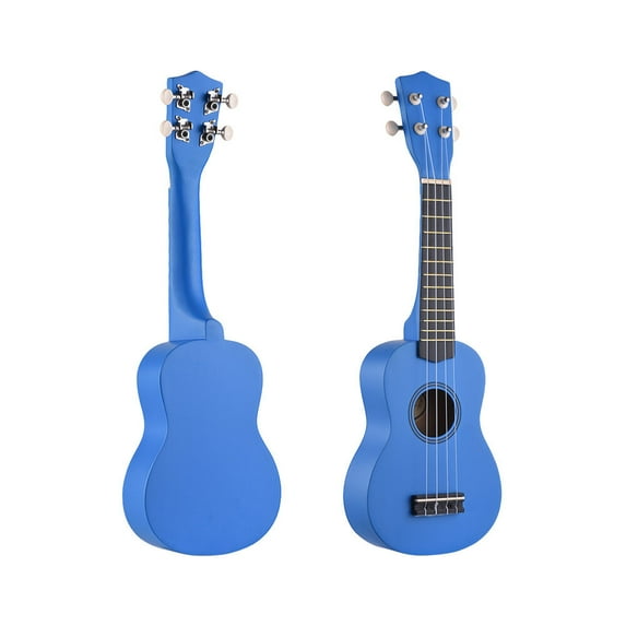 21 Inch Colored Acoustic Soprano Ukulele Basswood Uke Portable Musical Instrument for Beginners Gift for Boys Grils
