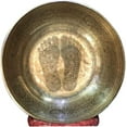 thumbnail image 1 of 21 Inch Diameter Extra Large Standing Singing Bowl - Foot Carved Singing Bowls, 1 of 4