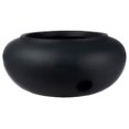 thumbnail image 1 of 21 Inch Garden Hose Pot - Durable Lightweight Plastic Decorative Hose Pot for Yard, 100-Foot Capacity Hose Storage, Black, 1 of 7