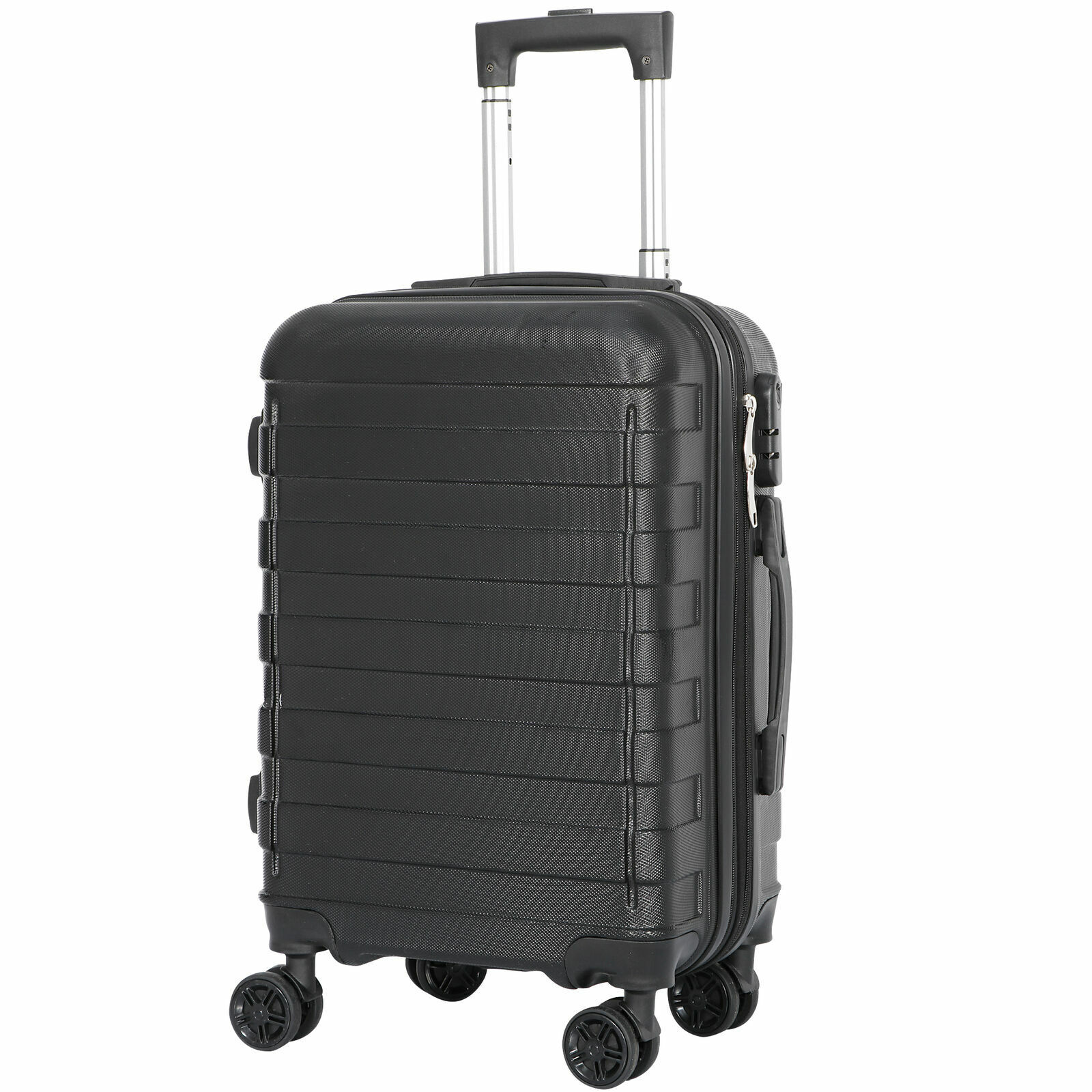 21Inch Hardside Luggage with Spinner Wheels Carry On Luggage Multi
