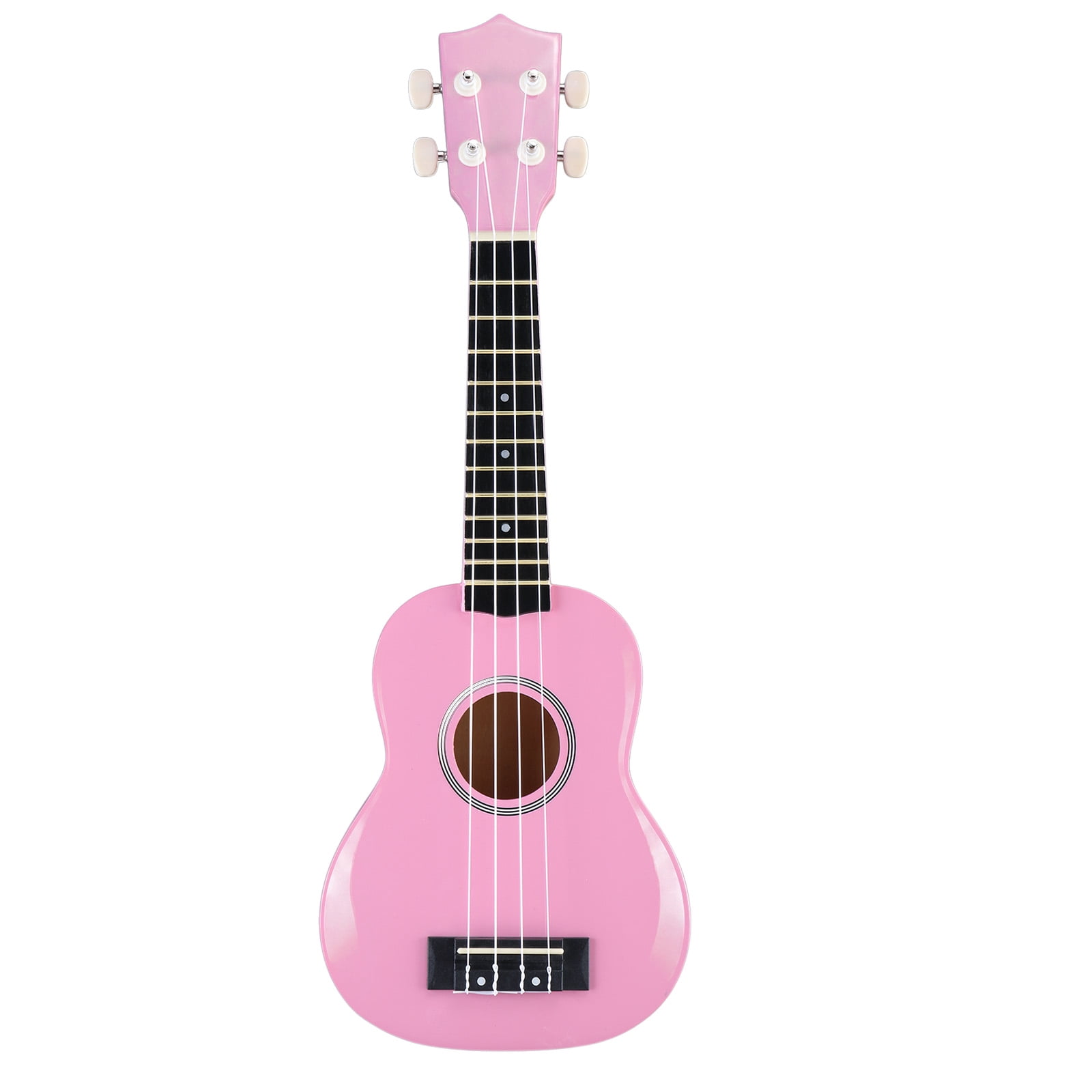 21 Inch Ukulele Beginner Kit with Bag Capo Strap Picks Tuner