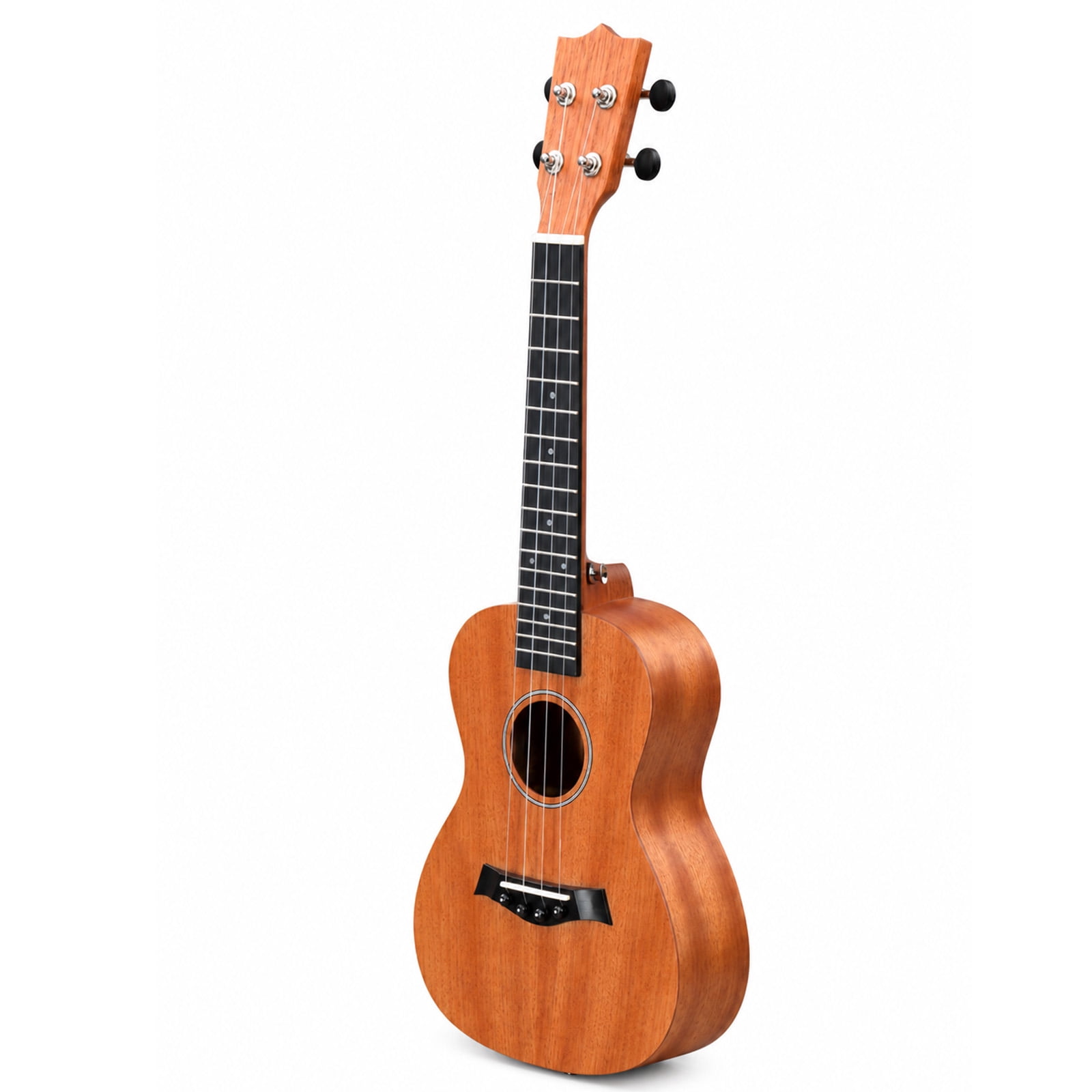 21 Inch Ukulele Beginner Kit with Bag Capo Strap Picks Tuner
