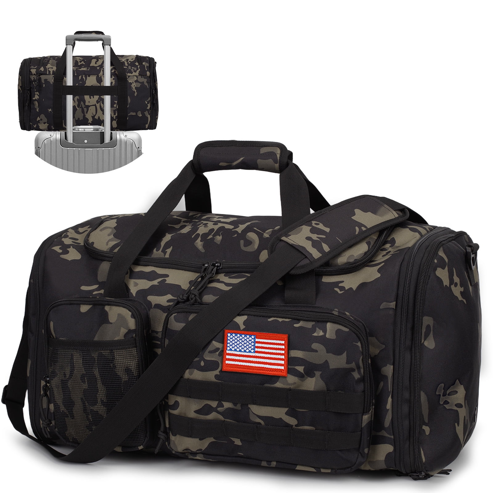 21 inch Gym Bag for Men, Expandable 45L Large 2 in 1 Barbados | Ubuy