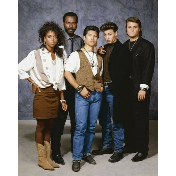 21 Jump Street 1987 Robinson DeLuise Depp Nguyen & Williams cast poster