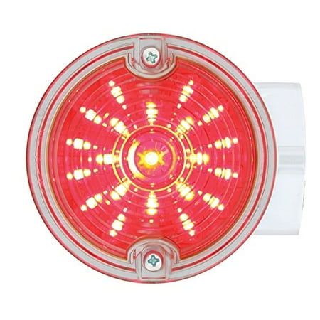 United Pacific 31220 21 LED 3 1/4" Round Harley Signal Light With Housing